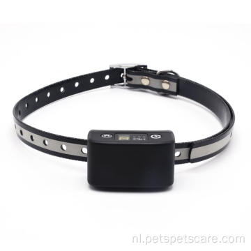 Promotionele LED digitale display Stop blaffende halsband voor honden